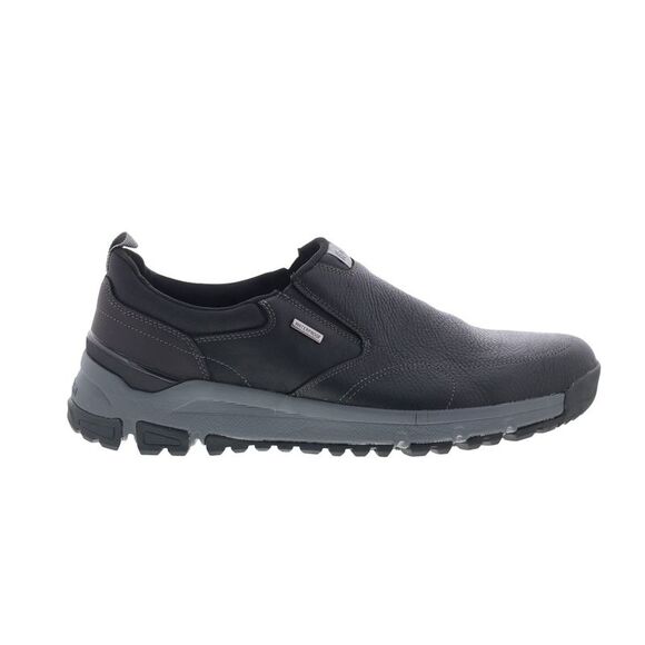Dunham Mens Glastonbury Waterproof Slip On Black Shoes (NWT)